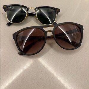 Selling two Rayban sunglasses